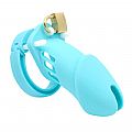 CINTO DE CASTIDADE EM SILICONE - COM CADEADO - 10,0 x 3,8 CM