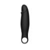 VIBRADOR COM ALÇA DE SEGURANÇA - RECARGA USB - COR PRETO