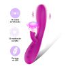 VIBRADOR COM ESTIMULADOR DE CLITÓRIS COM SUCÇÃO