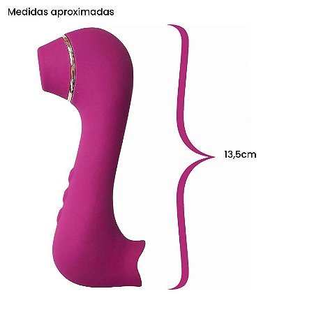 ESTIMULADOR DUPLO COM ONDAS DE PRESSÃO E LÍNGUA