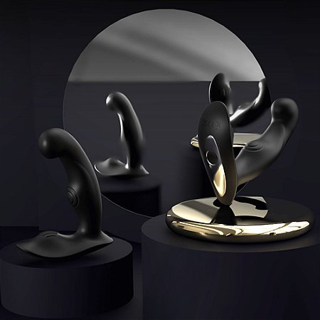 MASSAGEADOR DE PRÓSTATA COM CONTROLE REMOTO - 10 MODOS VIBRAÇÃO