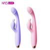 VIBRADOR PONTO G COM ESTIMULADOR DE CLITÓRIS - COR PURPLE - 10 MODOS DE VIBRAÇÃO - RECARGA USB