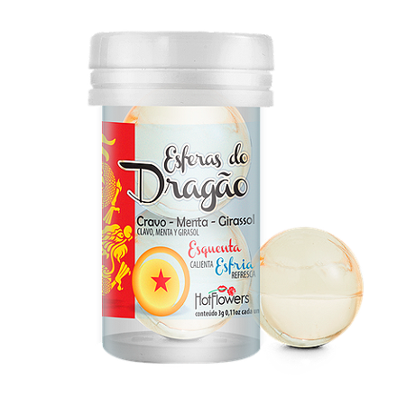 BOLINHA ESFERA DO DRAGÃO - ESQUENTA E ESFRIA