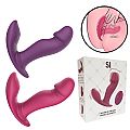 VIBRADOR DE PONTO G E CLITÓRIS COM DEDILHAR