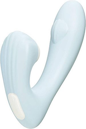 VIBRADOR E ESTIMULADOR DUPLO - CONTROLE REMOTO