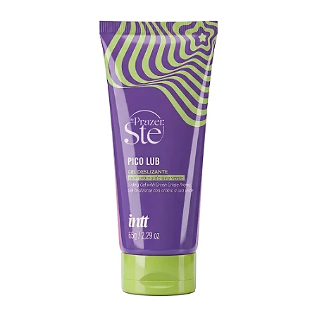PICO LUB BY PRAZER LUBRIFICANTE DESLIZANTE - SABOR UVA VERDE