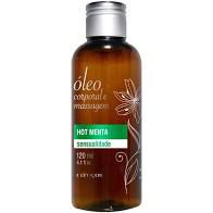 ÓLEO PARA MASSAGEM HOT MENTA 120 ML