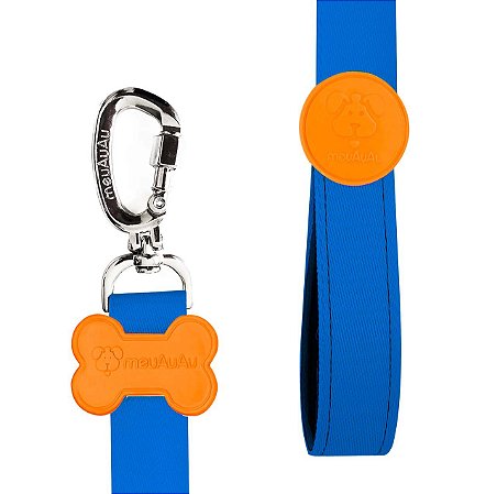 GUIA PARA CACHORRO MEUAUAU - COLOR BLOCK BLUE