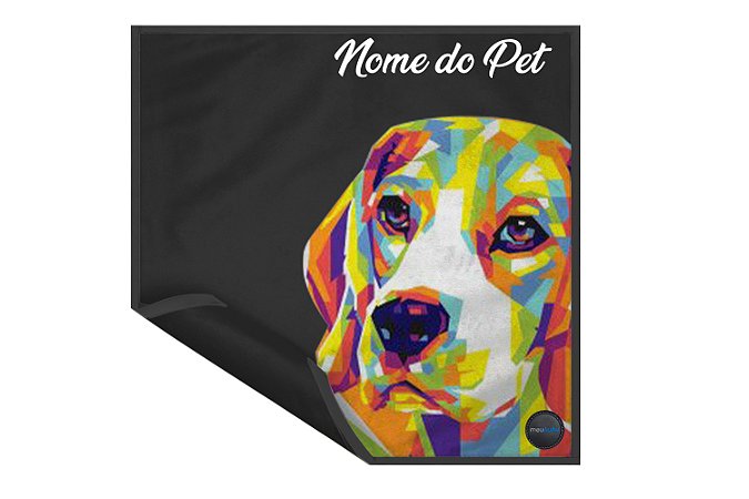 Manta Pets Soft Confort Personalizada - Beagle