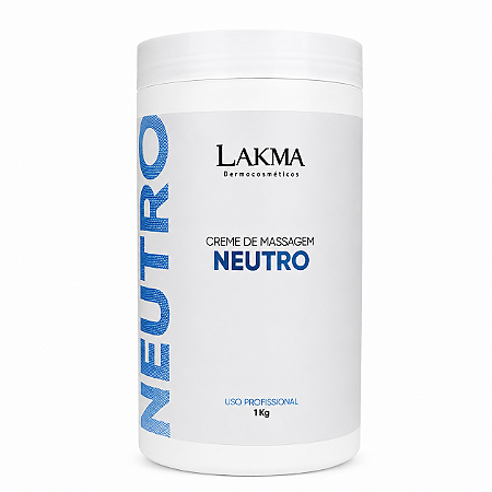 Creme Neutro Massagem Lakma 1Kg