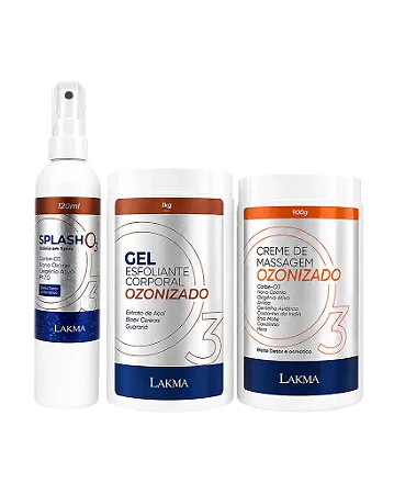 Kit Corporal Ozônio Premium Lakma