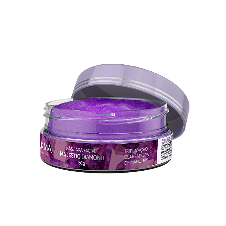 Máscara Majestic Diamond Joias Raras Clareadora Lakma 150g