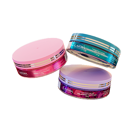 Kit Máscaras Faciais Joias Raras Lakma