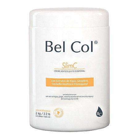 Slim C Creme Anticelulite Massagem Bel Col PRO 1Kg