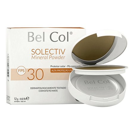 Pó Compacto FPS30 Solectiv Mineral Powder Bel Col 12g