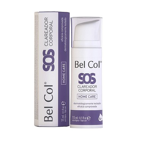 SOS Clareador Corporal Bel Col 15ml