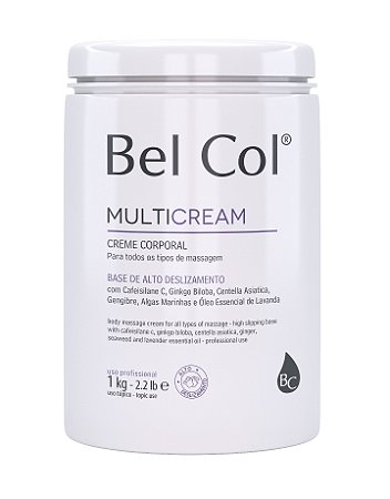 Multi Cream Creme de Massagem Bel Col PRO 1Kg