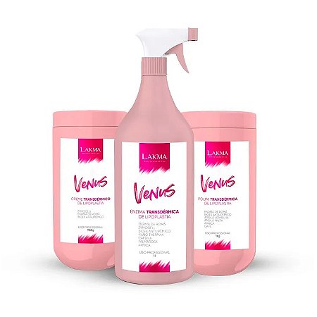 Kit Venus Redutor Transdérmico de Lipoplastia Lakma
