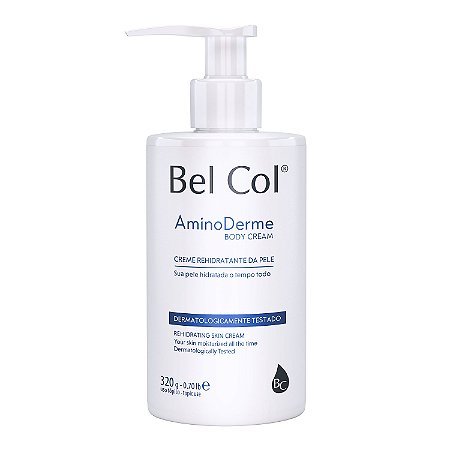 Creme Hidratante Corporal Aminoderme Body Cream Bel Col 320g