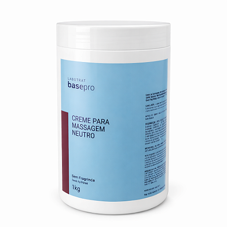 Creme Neutro Massagem Corporal La Vertuan 1Kg