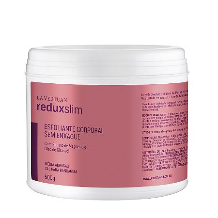 Esfoliante Corporal Sem Enxágue Redux Slim La Vertuan 500g