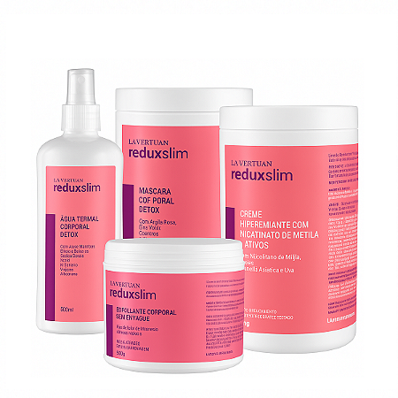 Kit Lipedema Redux Slim Massagem Corporal La Vertuan