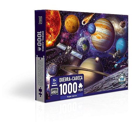 Quebra-cabeça Viagem Cósmica 1000 peças