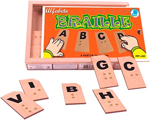 Alfabeto Braille 27 Peças