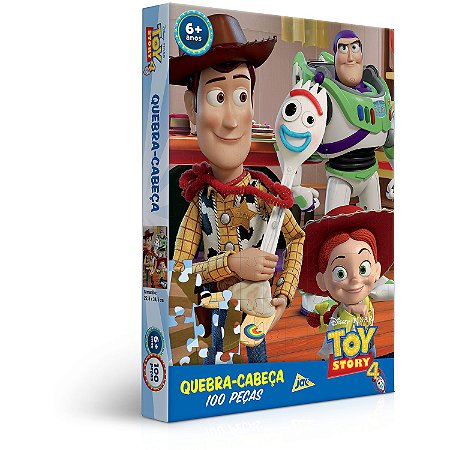 Quebra-cabeça Toy Story 4 100 peças