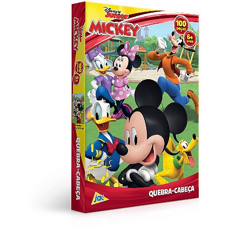 Quebra Cabeça Mickey 100 peças Hasbro - Loja EBEG