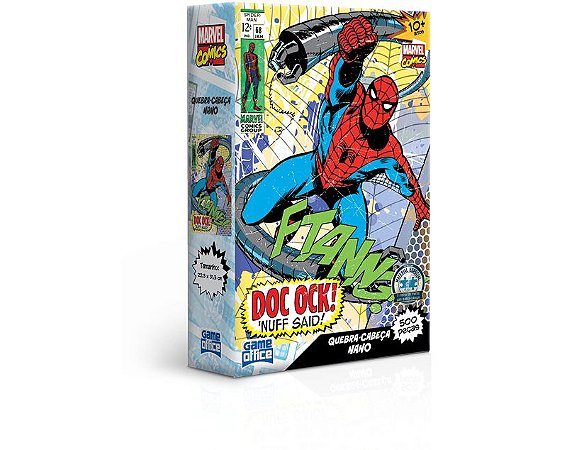 Marvel Comics - Homem Aranha - Quebra-Cabeça - 500 peças Nano