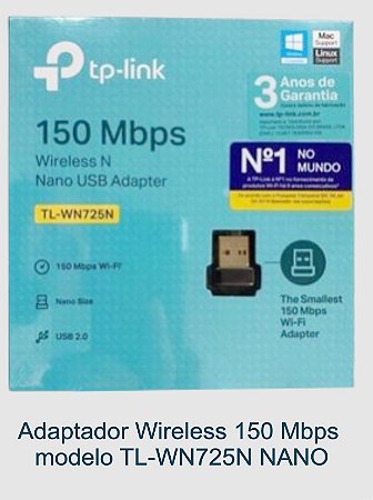Adapter Wireless 150 Mbps TL-wn725n