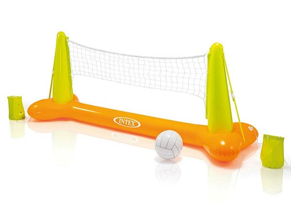 Volei Inflável Flutuante com Rede e Bola - Intex