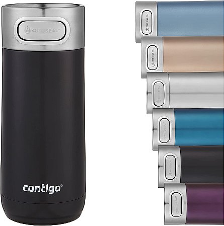 Copo Térmico Luxe Autoseal Contigo 473ml Frios e Quentes