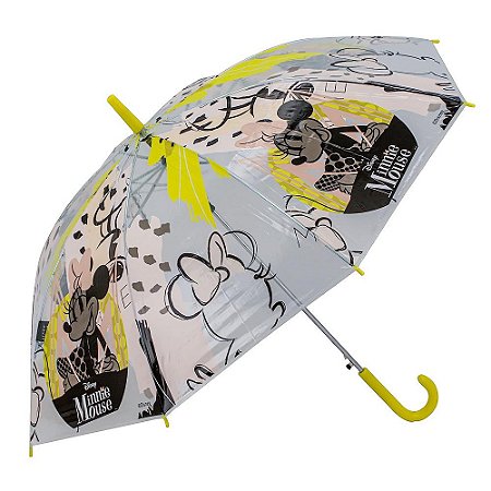 Guarda Chuva Automático Infantil Longo Sombrinha Disney Tuut