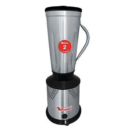 Liquidificador Industrial Profissional 2L Alta Rotação Copo Inox Vitalex