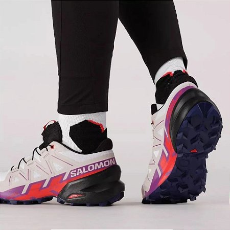 Tênis Feminino Speedcross 6 Cinza Trail Running Salomon - Dalia