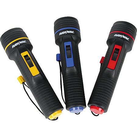 Lanterna de Mão Com Alça Compacta Tri Led 25 Lúmens Pilha Rayovac