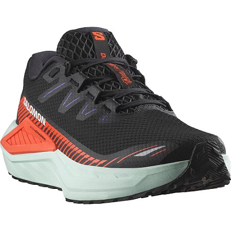 Tênis Masculino Salomon Drx Defy Grvl Preto e Vermelho Running