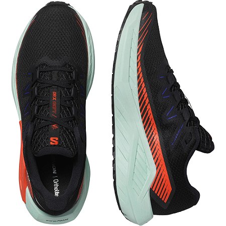 Tênis Masculino Salomon Drx Defy Grvl Preto e Vermelho Running