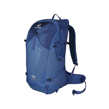 Mochila de Trilha Topo 32 Litros Impermeável Poliéster Azteq