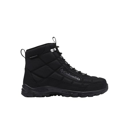 Bota de Trilha Masculina para Neve Columbia Firecamp Preta