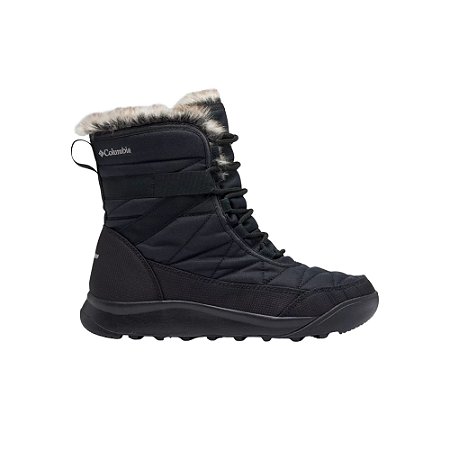 Bota de Trilha Feminina para Neve Columbia Minx Shorty IV Preta
