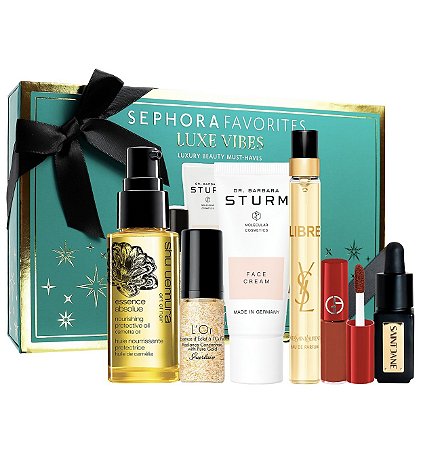 Sephora Favorites Luxe Vibes Mini Luxury Beauty Sampler Set