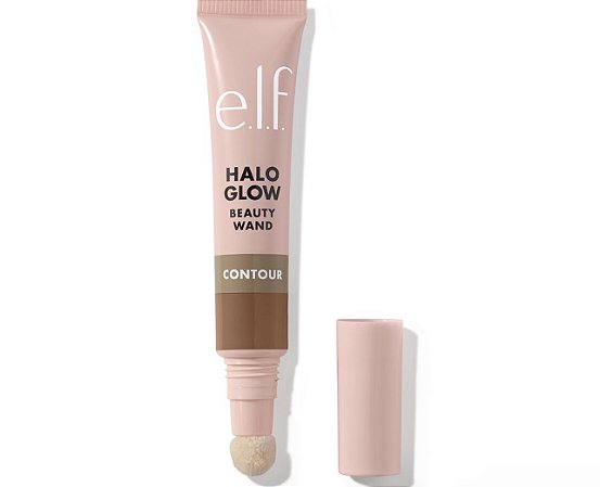 Elf Halo Glow Contour Beauty Wand Light/Medium