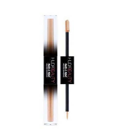 Huda Beauty Matte & Metal Melted Double Faux Fur & Bamboo Hoops