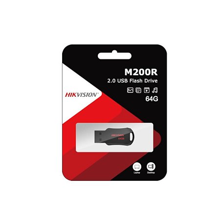 PEN DRIVE HIKVISION M200R 64GB USB 2.0