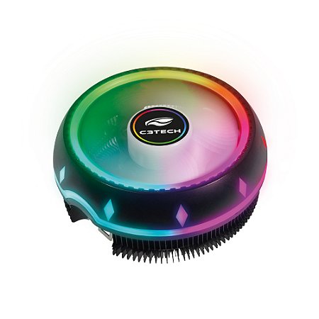 COOLER PARA PROCESSADOR C3TECH RGB FCL20RGB