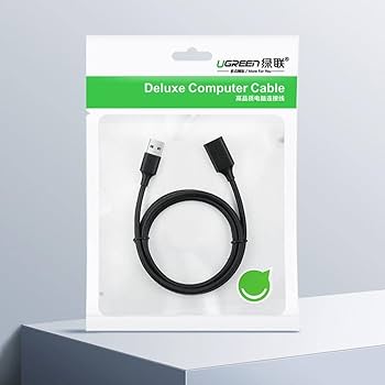 CABO EXTENSOR UGREEN USB 3.0 MACHO PARA USB FEMEA