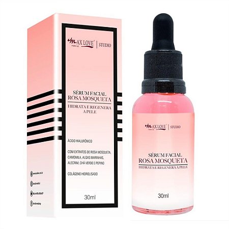 SÉRUM FACIAL ROSA MOSQUETA 30ML MAX LOVE